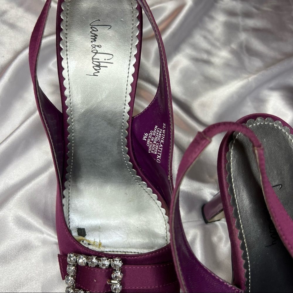 Sam&Libby | Slingback Rhinestone Pumps - Picture 3 of 8